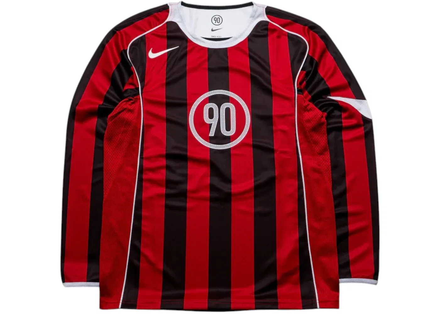 Мужская футболка с длинным рукавом Nike Jersey, Gym Red/White