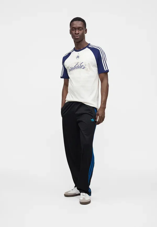 Тренировочные штаны Firebird унисекс Adidas Originals, черный/ярко-синий — фото 2