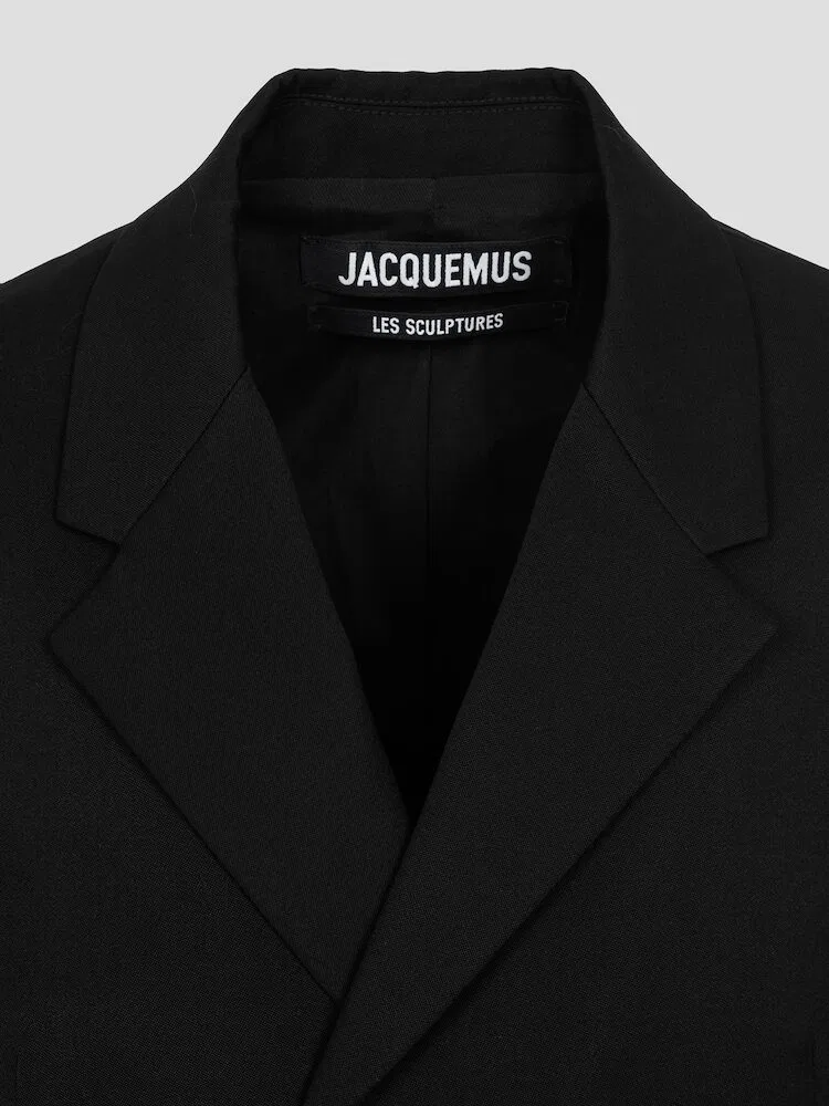 Пиджак структурный Melo JACQUEMUS, Black — фото 3