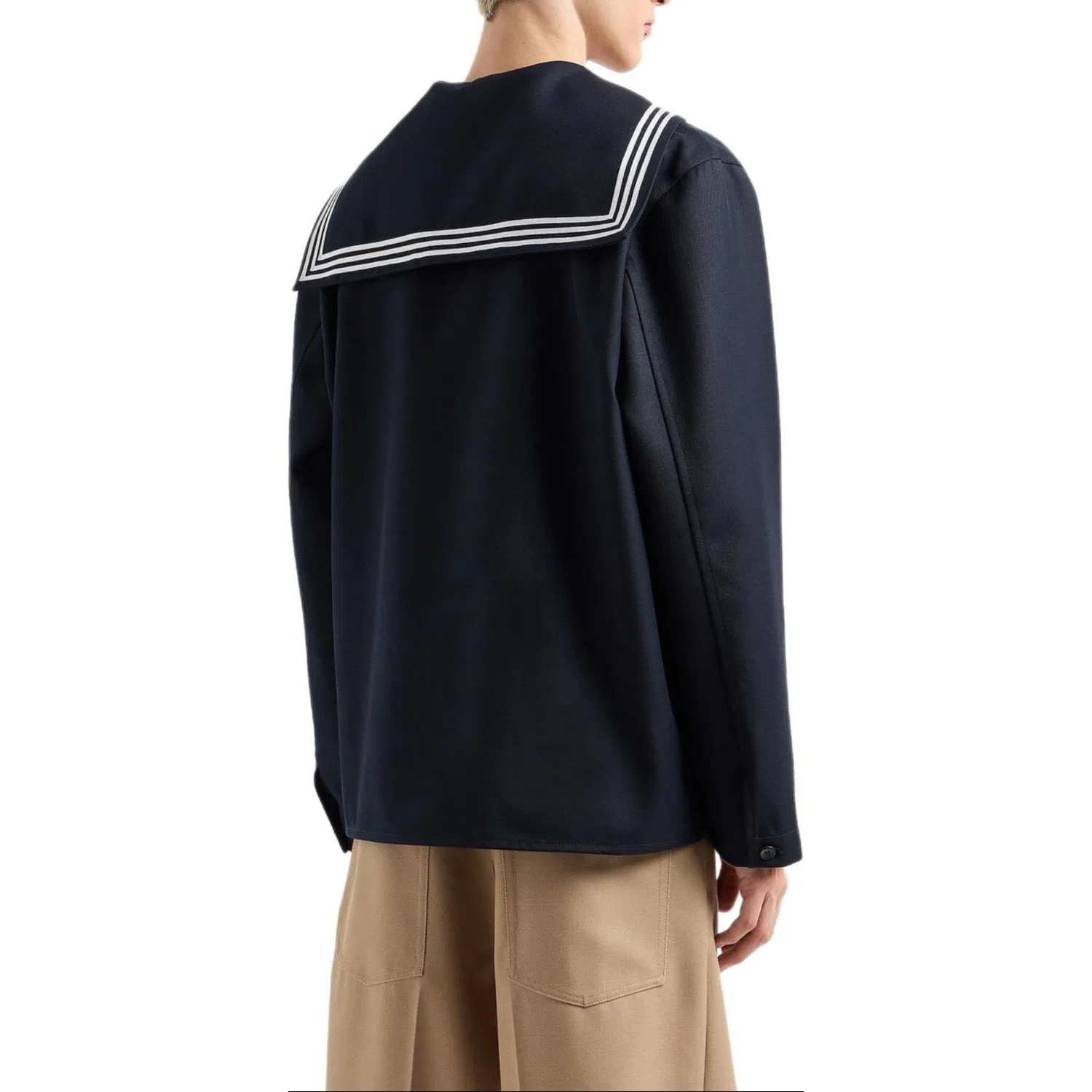 Мужская рубашка EMPORIO ARMANI, Marine Blue — фото 4