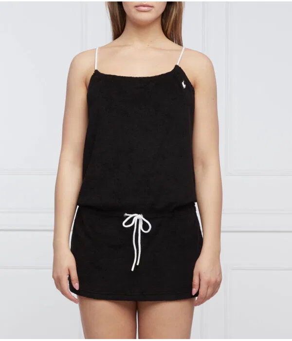 Женский комбинезон с длинным рукавом Polo Ralph Lauren, черный