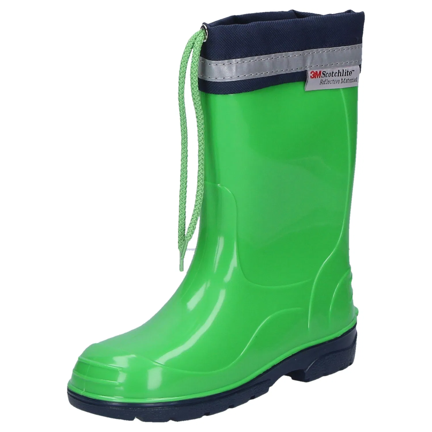 Детские резиновые сапоги со шнуровкой Bockstiegel, Green