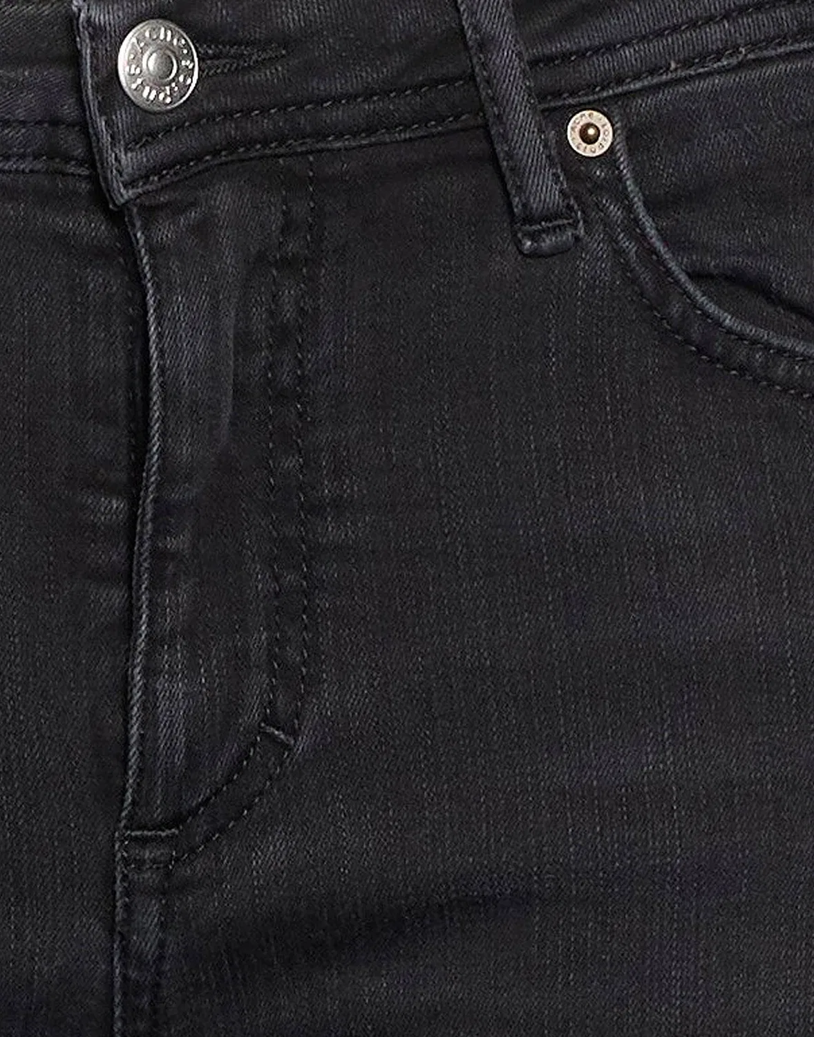 Женские узкие джинсы из стрейч-денима Acne Studios, черный — фото 4