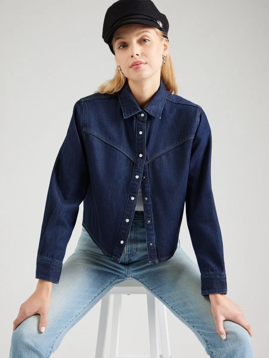 Куртка LEVI'S Between-Season 'Logan' из синего денима — фото 3