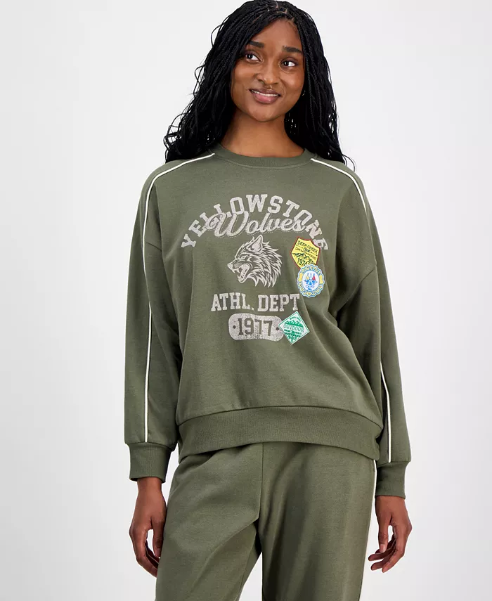 

Толстовка Yellowstone Crewneck для юниоров Rebellious One, зеленый