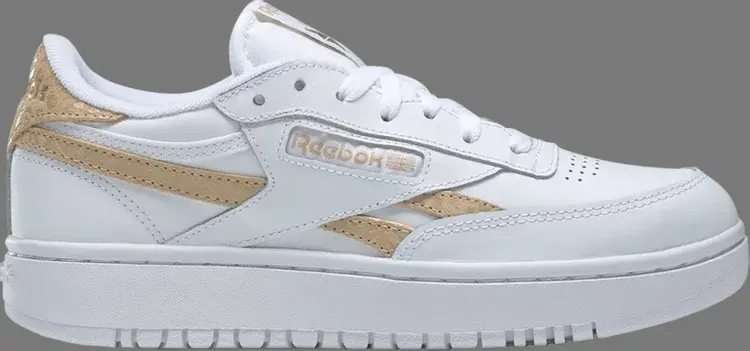 

Кроссовки wmns club c double revenge 'white sahara' Reebok, белый