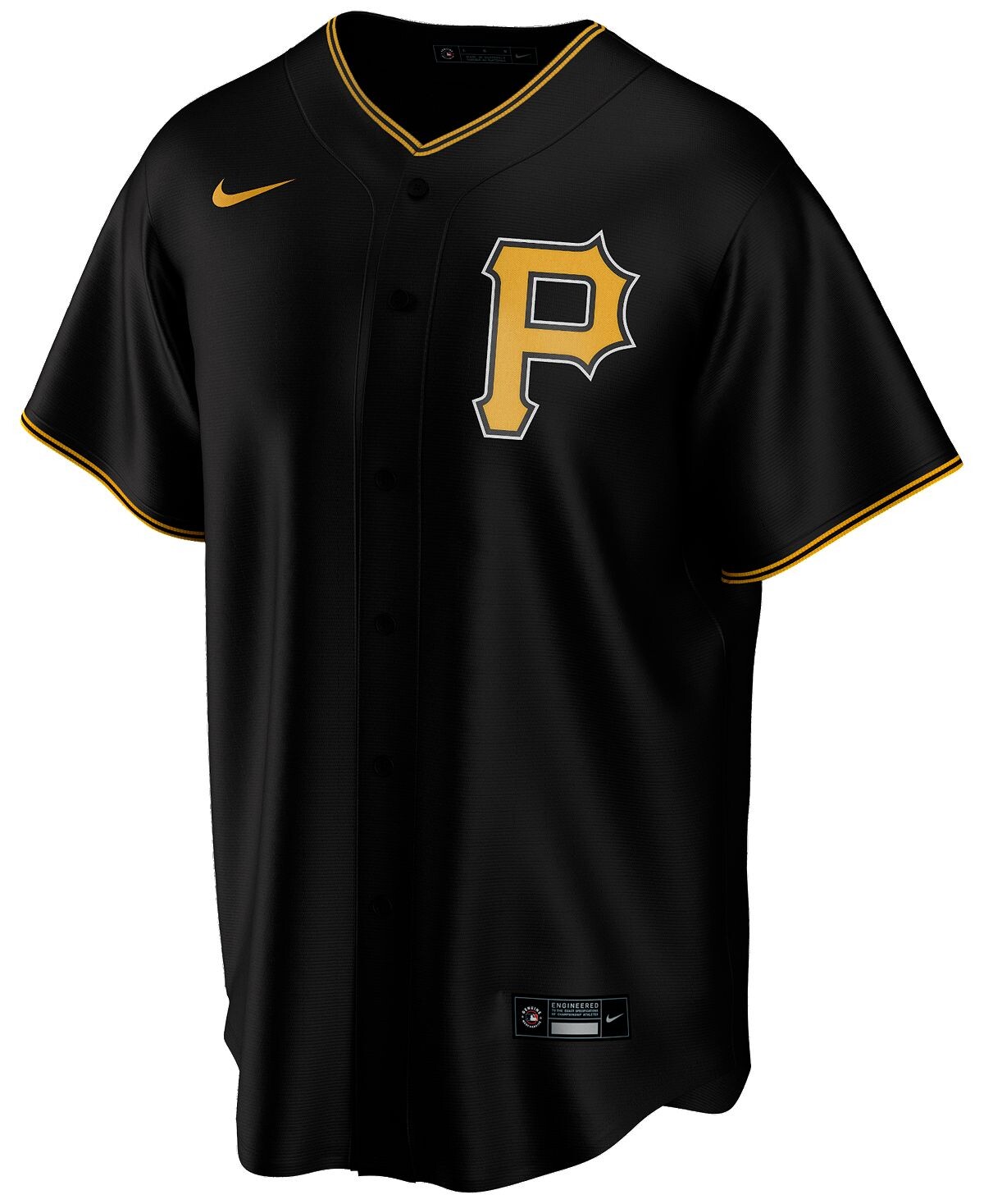 

Футболка Nike Pittsburgh Pirates Official Blank Replica, черно-коричневый