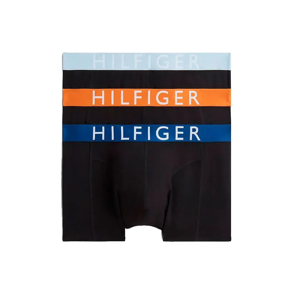 Мужские трусы-боксеры с контурными швами Tommy hilfiger, Black