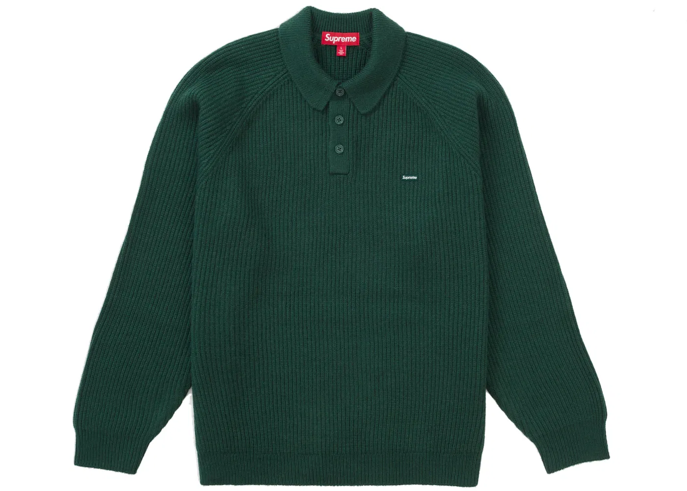Мужской пуловер с логотипом Supreme Sweater (FW24), Green