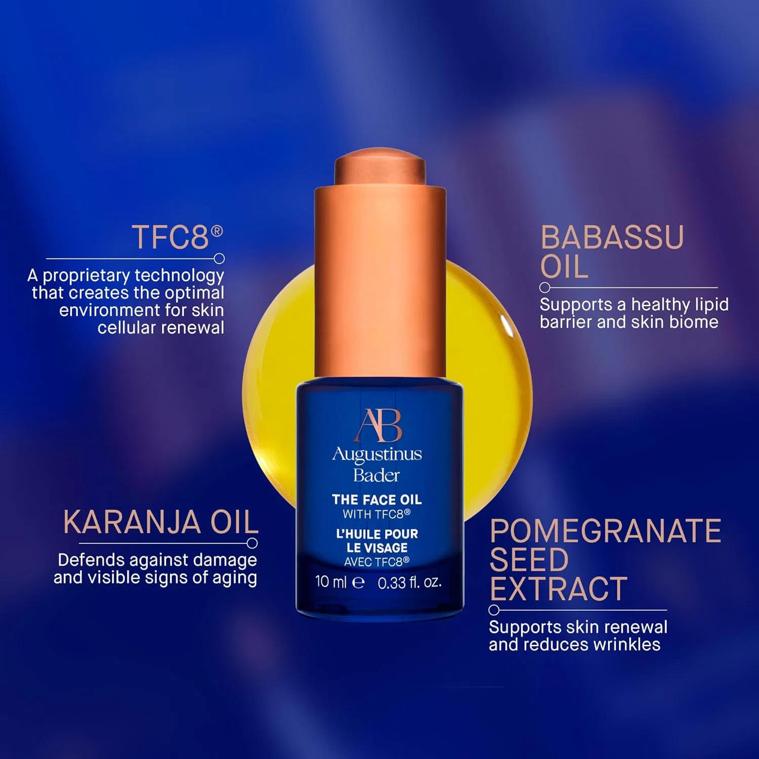 Масло для лица The Face Oil, Augustinus Bader, 10 мл — фото 4