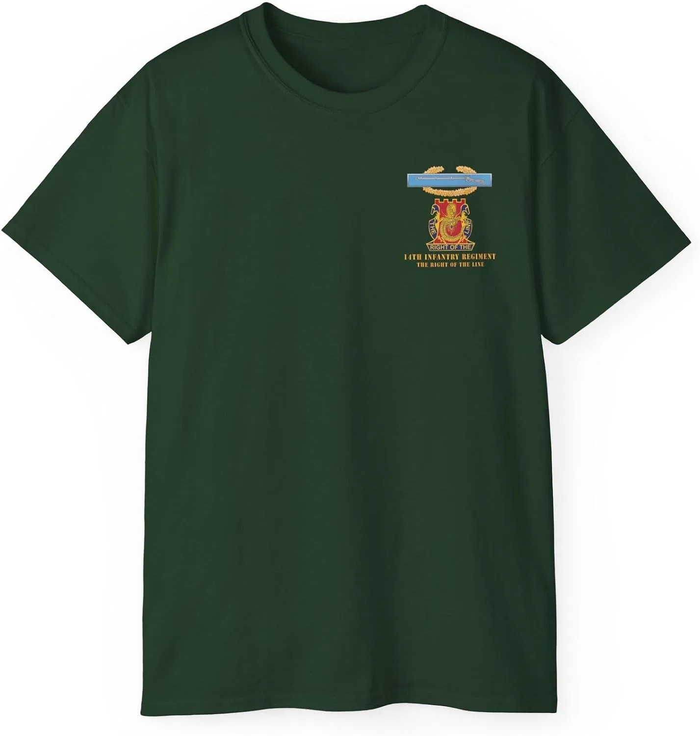 Мужская футболка классическая Gildan 2000, Forest Green