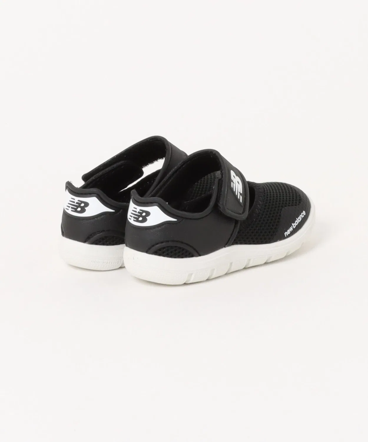 Детские спортивные сандалии с ремешком New Balance I208 4FQ, Black — фото 2
