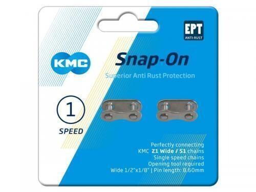 

Быстроразъемное соединение KMC Snap-On Wide EPT 1/2, серебро / серебро / серебро