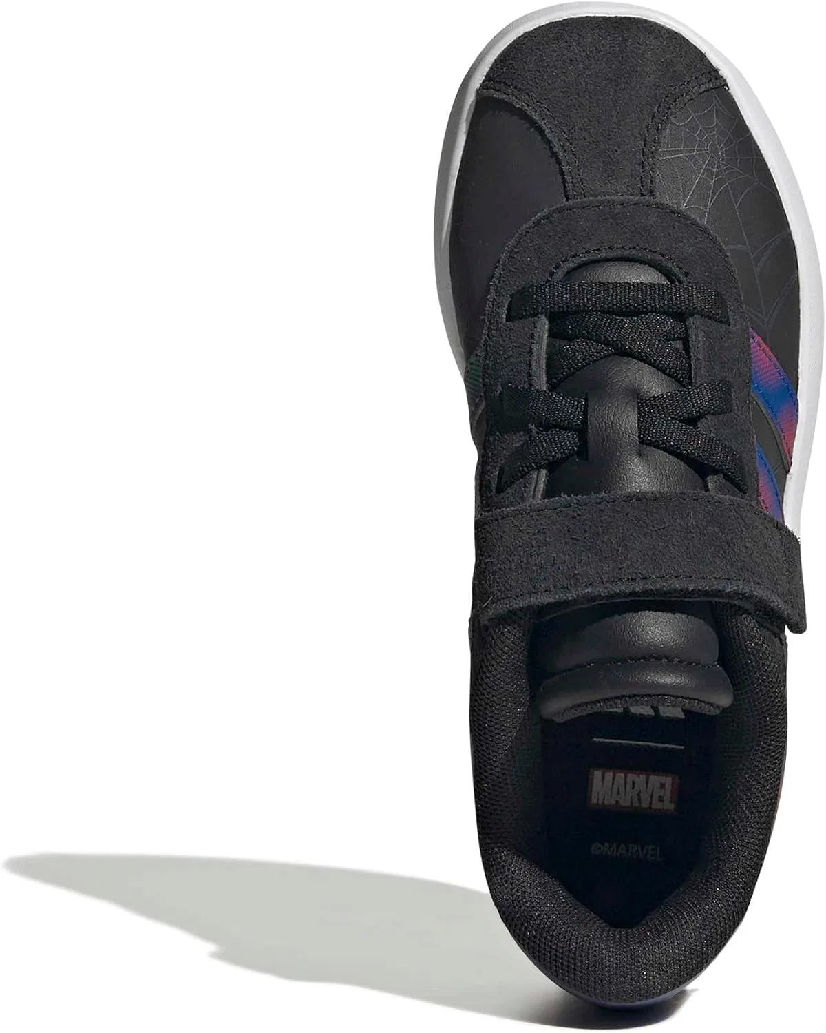 Детские кроссовки для мальчиков с принтом Pixar Toy Story adidas, Black/Team Royal Blue/Violet/Spider-Man — фото 2
