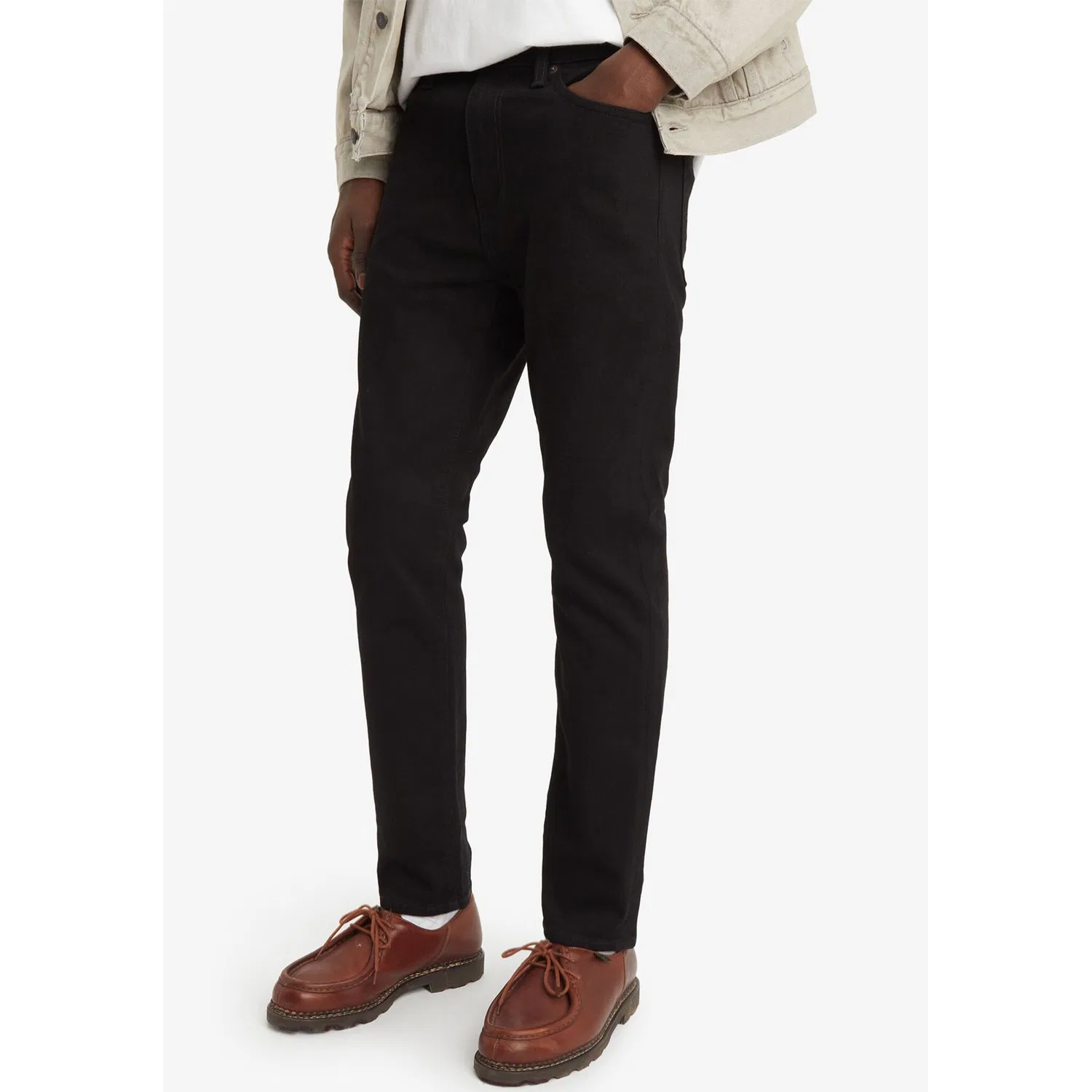 Мужские джинсы скинни-фит с 5-карманным стилем Levi's, Black — фото 4