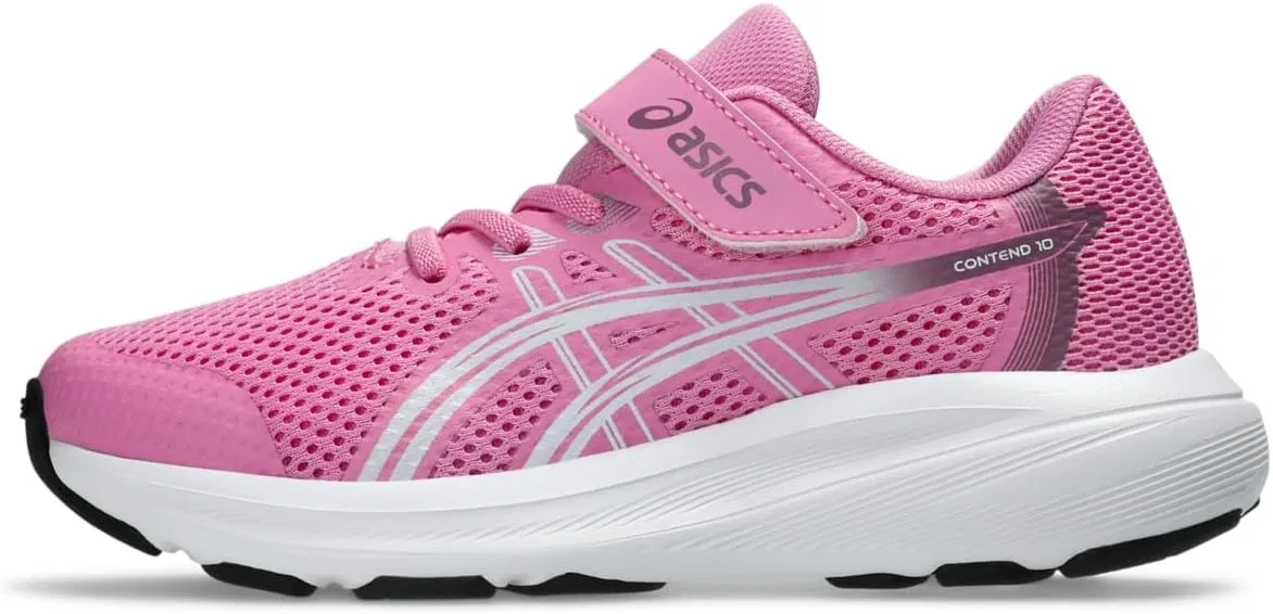 Детские беговые кроссовки для мальчиков Contend 10 PS ASICS, Bubblegum/White