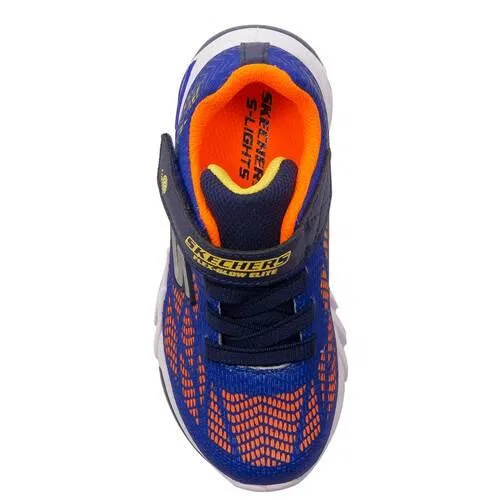 Детские кроссовки с люминесцентной подошвой Skechers, Navyblau — фото 4