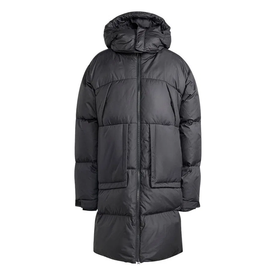 Куртка BIG BAFFLE C Mont adidas, Черный — фото 2