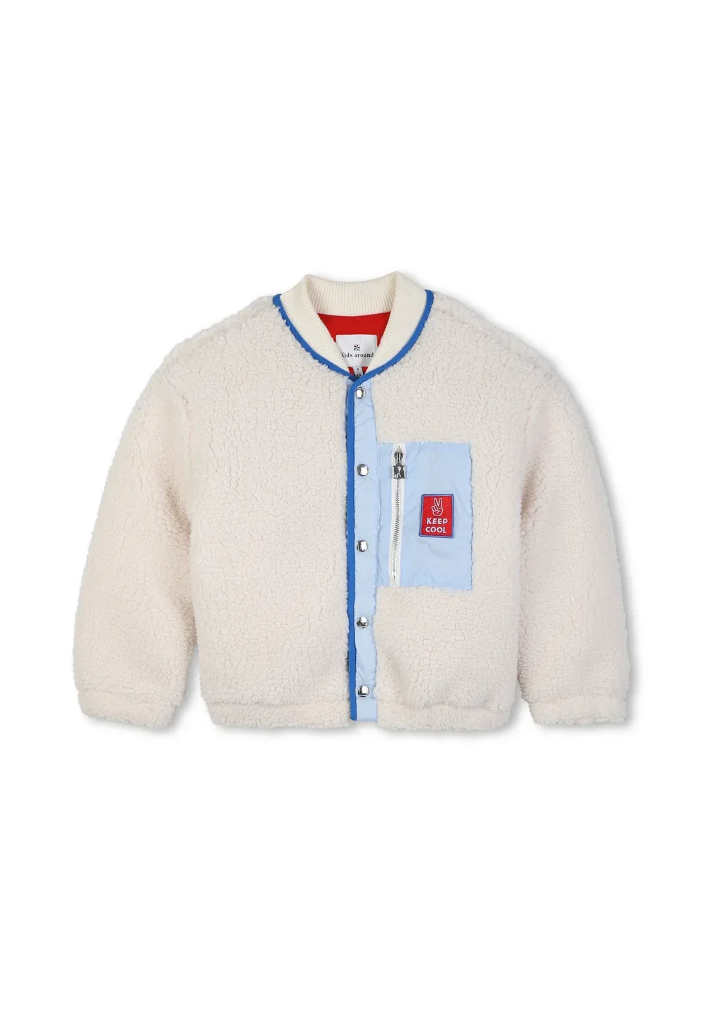 Кардиган - флисовая куртка Kids Around, Ivory
