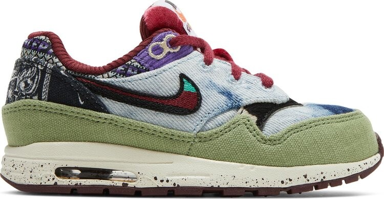 

Кроссовки Nike Concepts x Air Max 1 SP TD 'Mellow', многоцветный