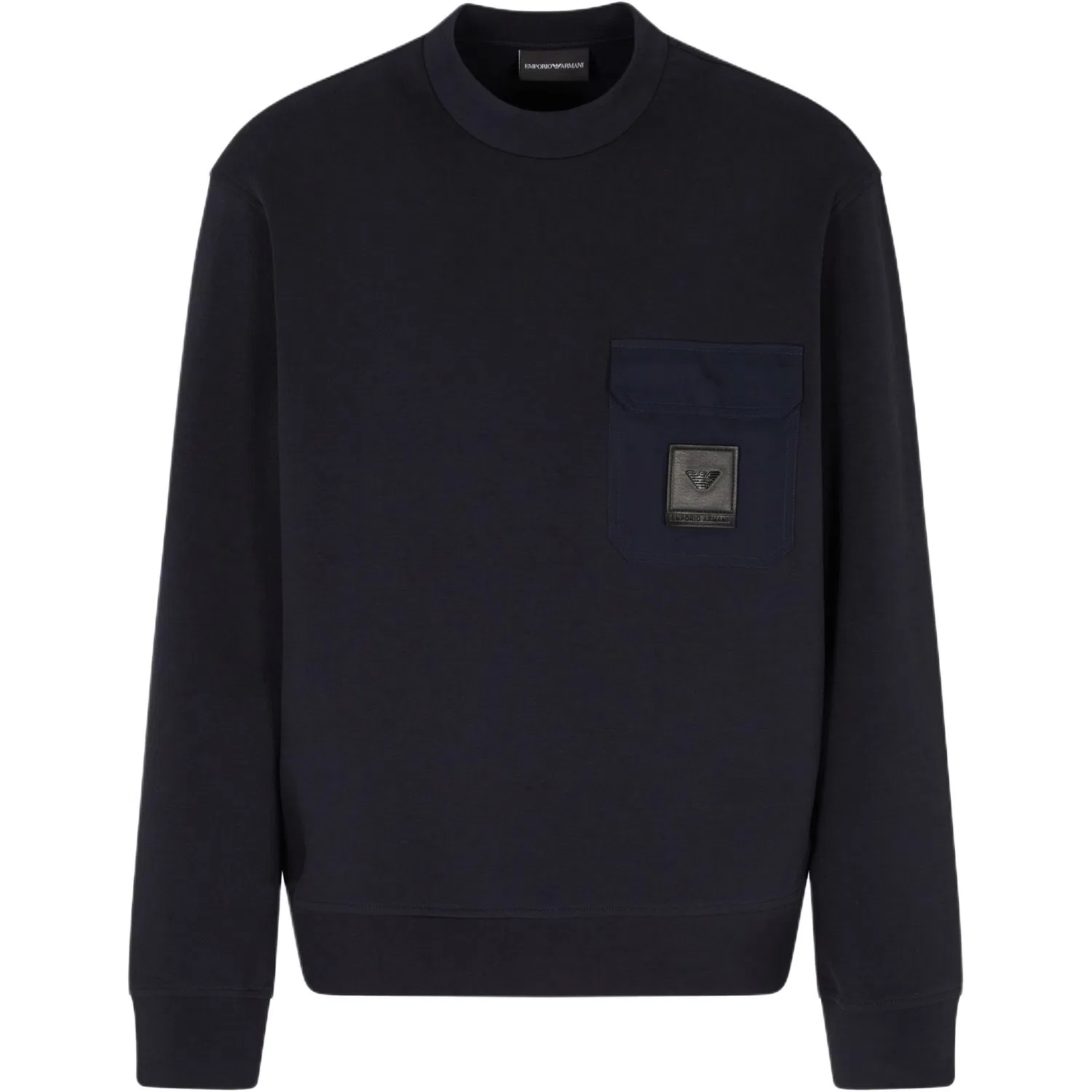 Мужской свитшот с длинным рукавом EMPORIO ARMANI, Marine Blue