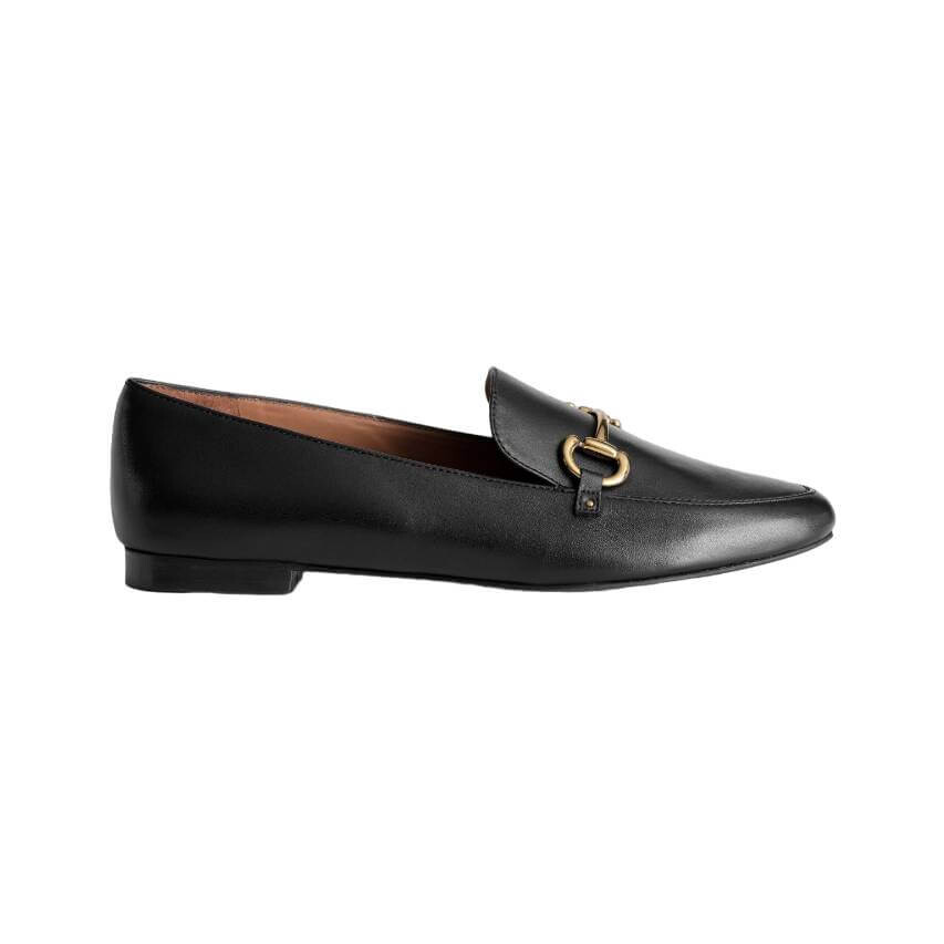 

Лоферы H&M Equestrian Style Buckle, черный