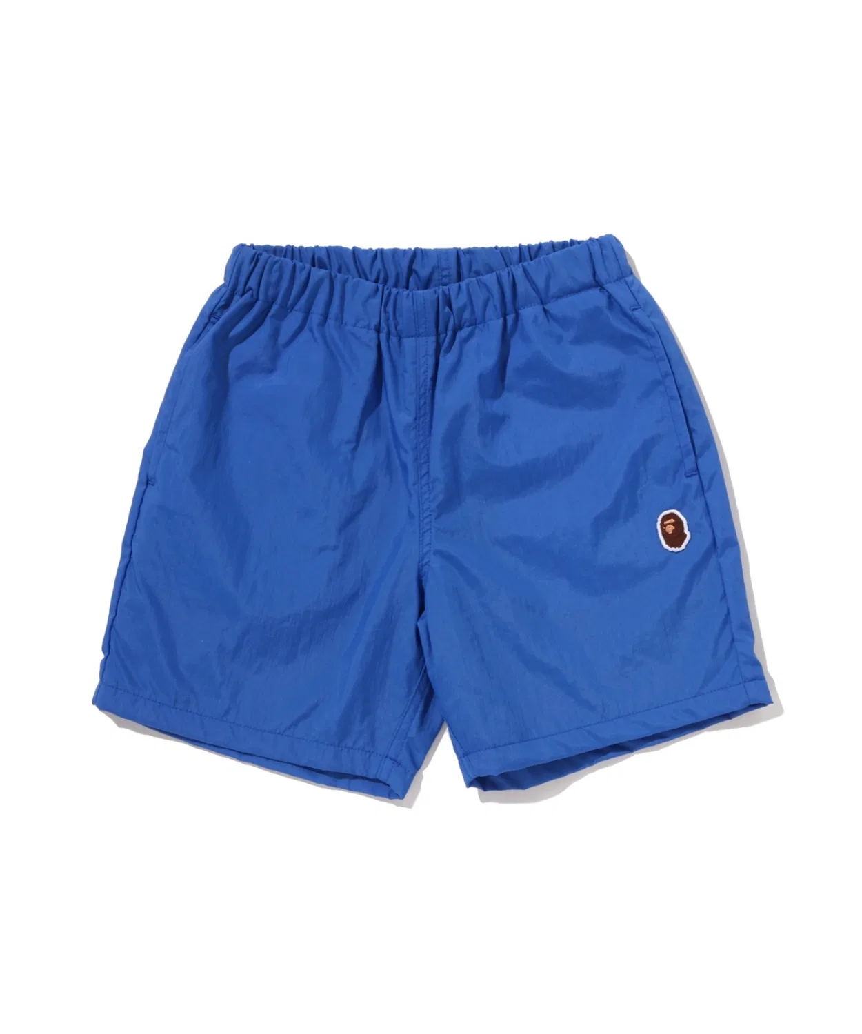 Детские шорты для пляжа с аппликацией One Point Beach Shorts A BATHING APE, Blue