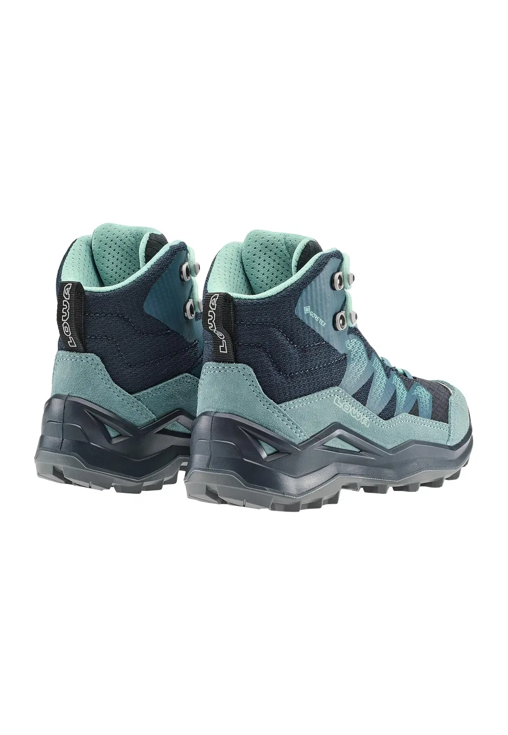 Детские ботинки с мембраной GORE-TEX MADDOX PRO GTX MID JR Lowa, Blau — фото 4