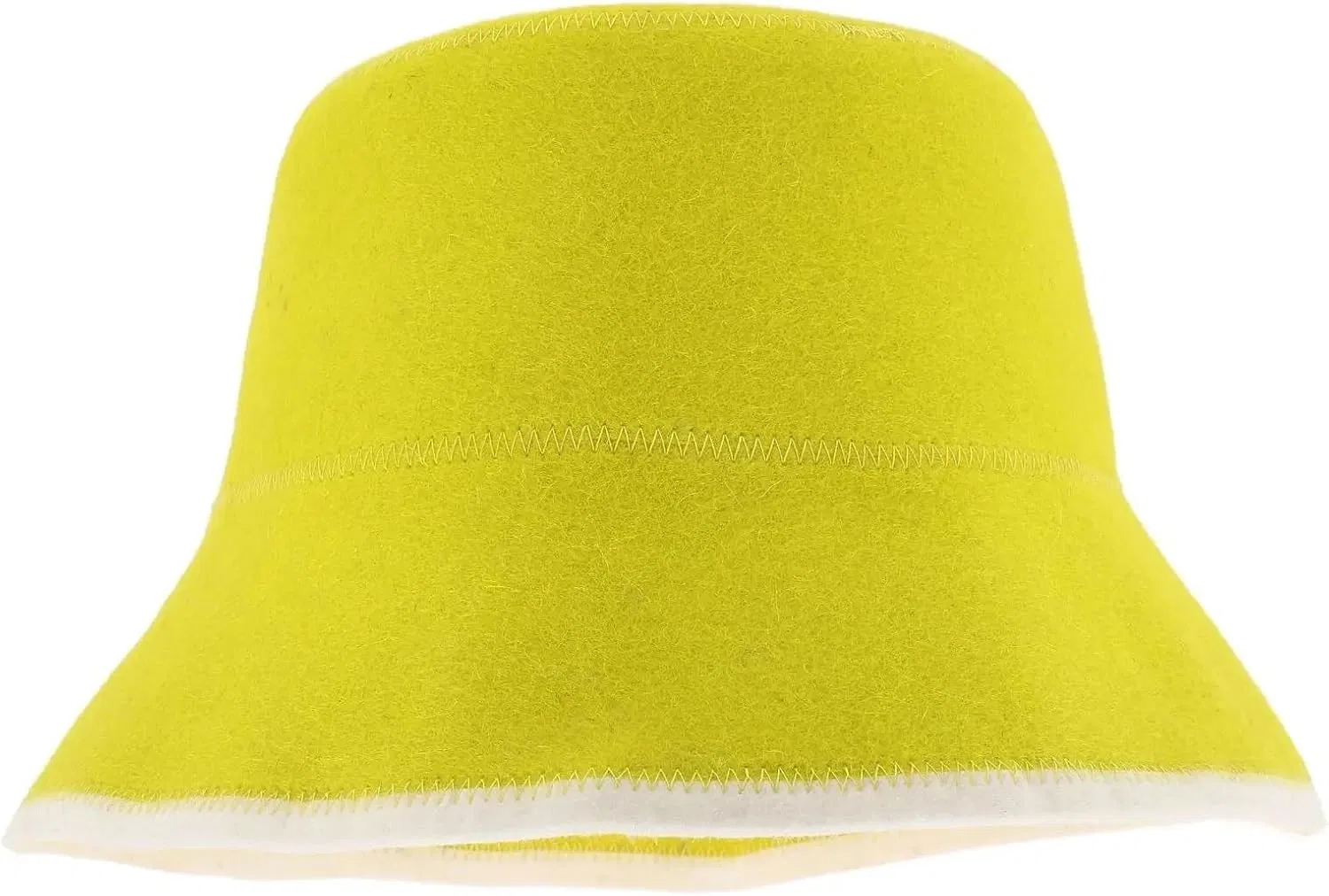 Шапочка для сауны войлочная, ZONSHJDKR, 2 шт, 30x26x16 см, Yellow — фото 2