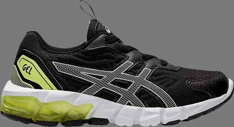 

Кроссовки gel quantum 90 3 ps 'black yellow' Asics, черный