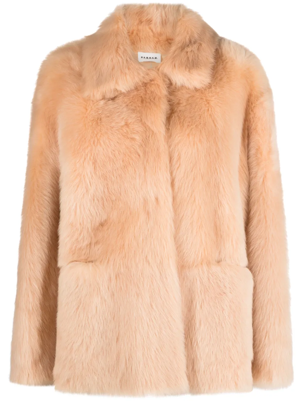 

Пальто с заостренным воротником P.A.R.O.S.H., нейтральный