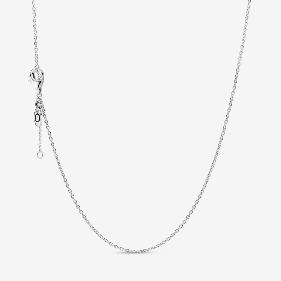 

Колье-цепочка Pandora Classic Cable, серебро