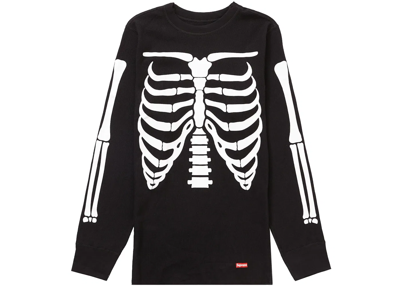 Детская толстовка с принтом Bones Thermal Crew Supreme, Black