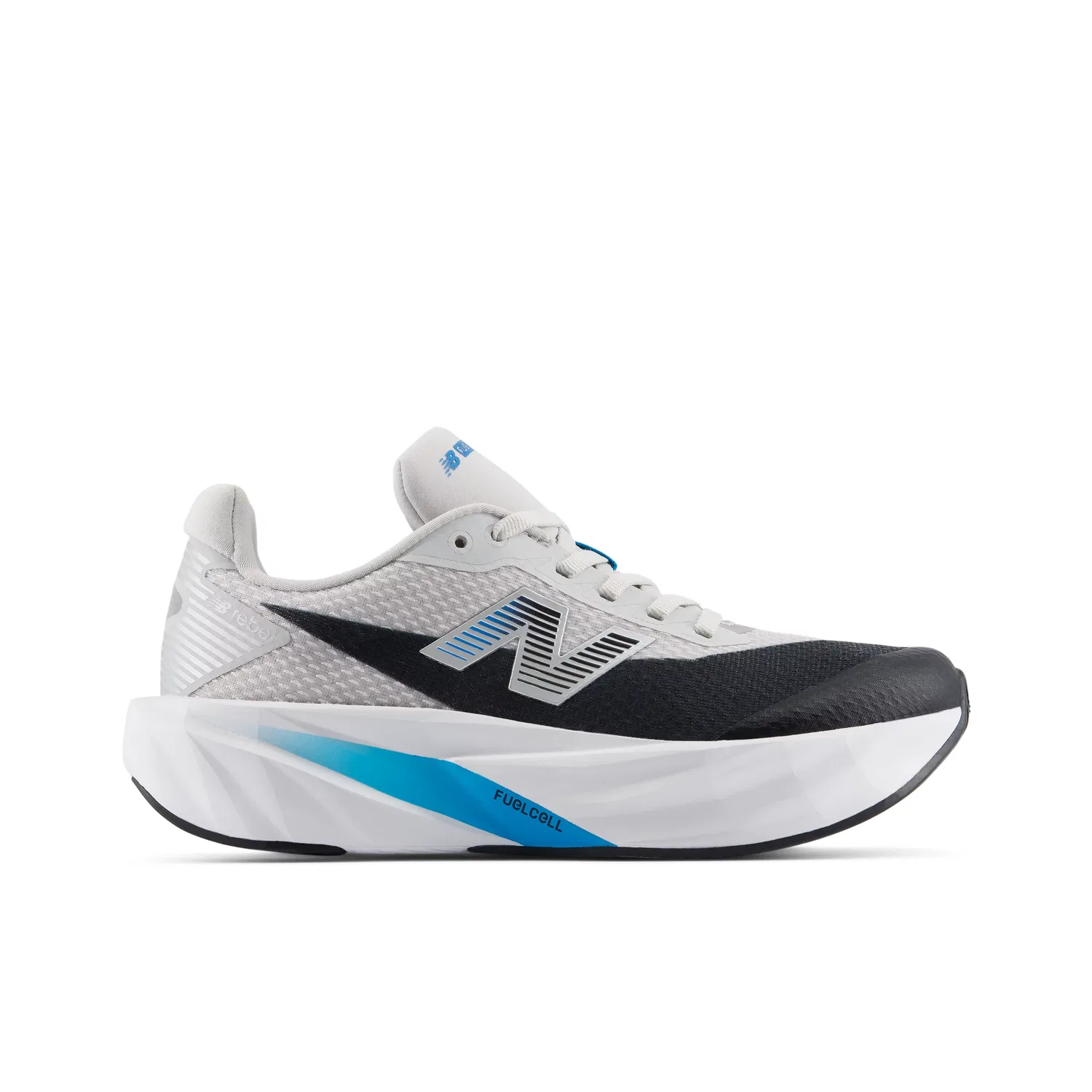 Детские кроссовки легкие с шнуровкой FuelCell Rebel New Balance, Grey Matter With Black And Altitude