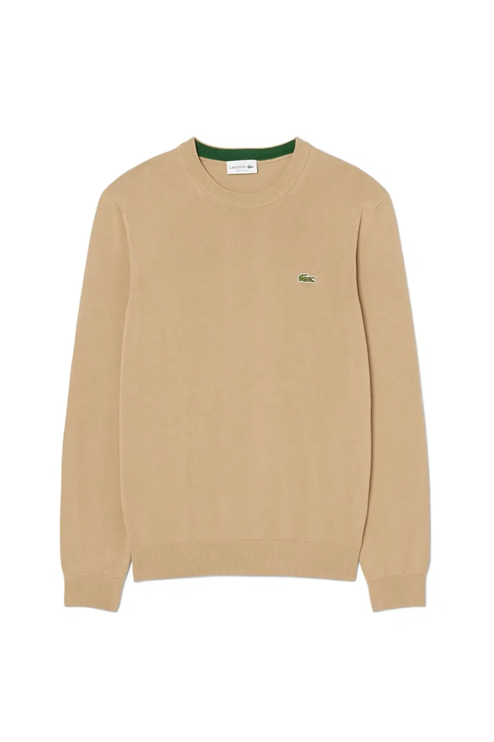 Свитер с круглым вырезом Lacoste, Tan
