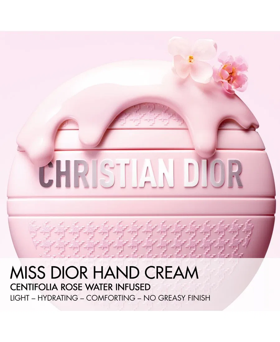 Крем для рук Miss DIOR, 50 мл, с розовой водой DIOR — фото 3
