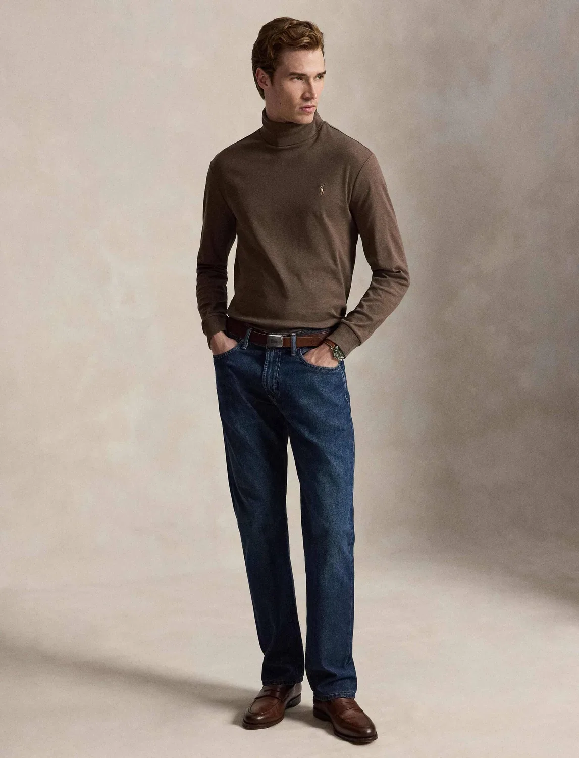 Водолазка Polo Ralph Lauren, Marrone — фото 2