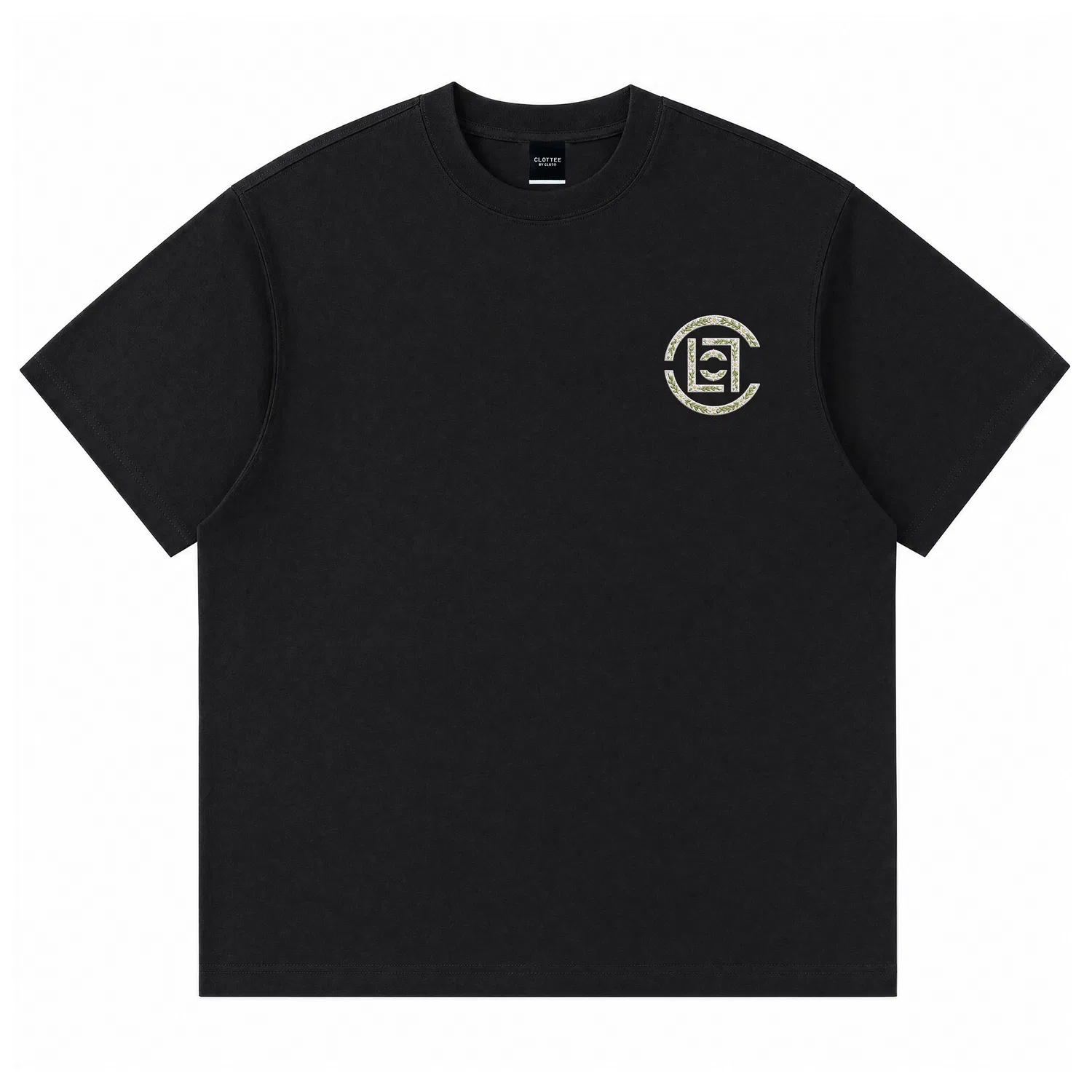 Детская футболка с вышивкой CLOT, Navy Blue — фото 4