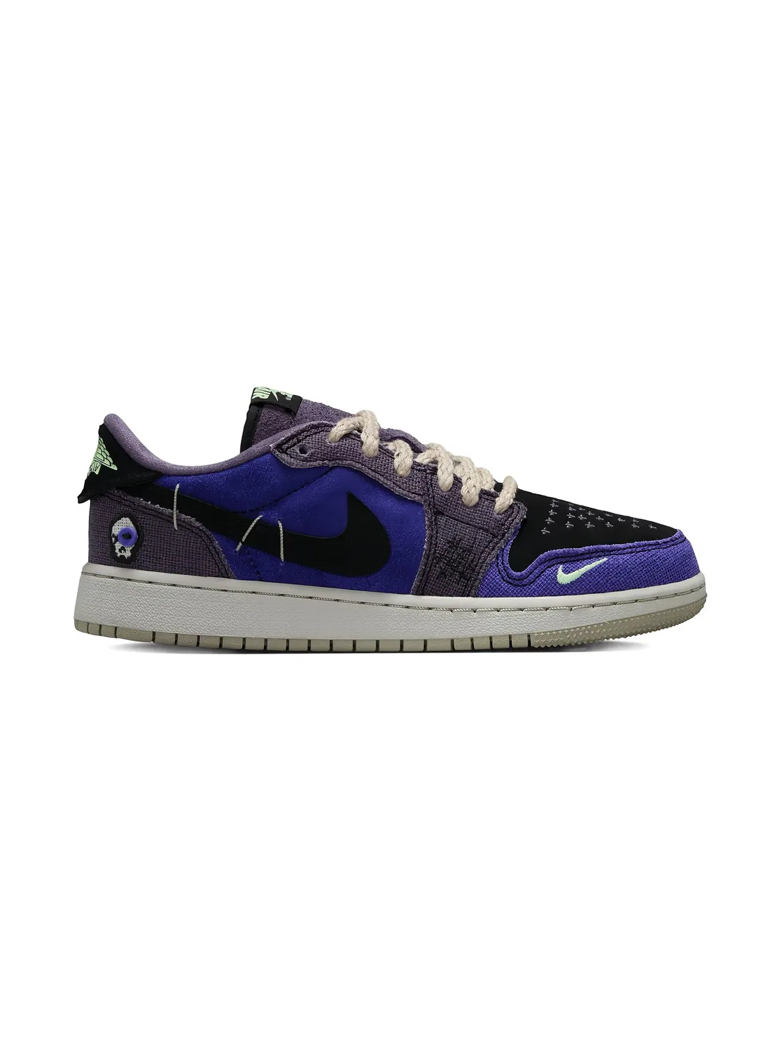 Кроссовки Air Jordan 1 Retro Low OG 'Zion Williamson Voodoo', фиолетовый