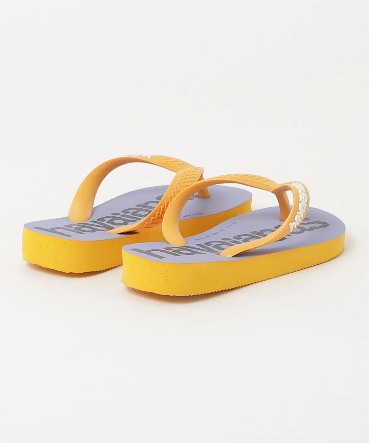 ALPEN / SPORTS DEPO SELECT Детские шлепанцы Top Logomania 2 Havaianas, Желтый — фото 2