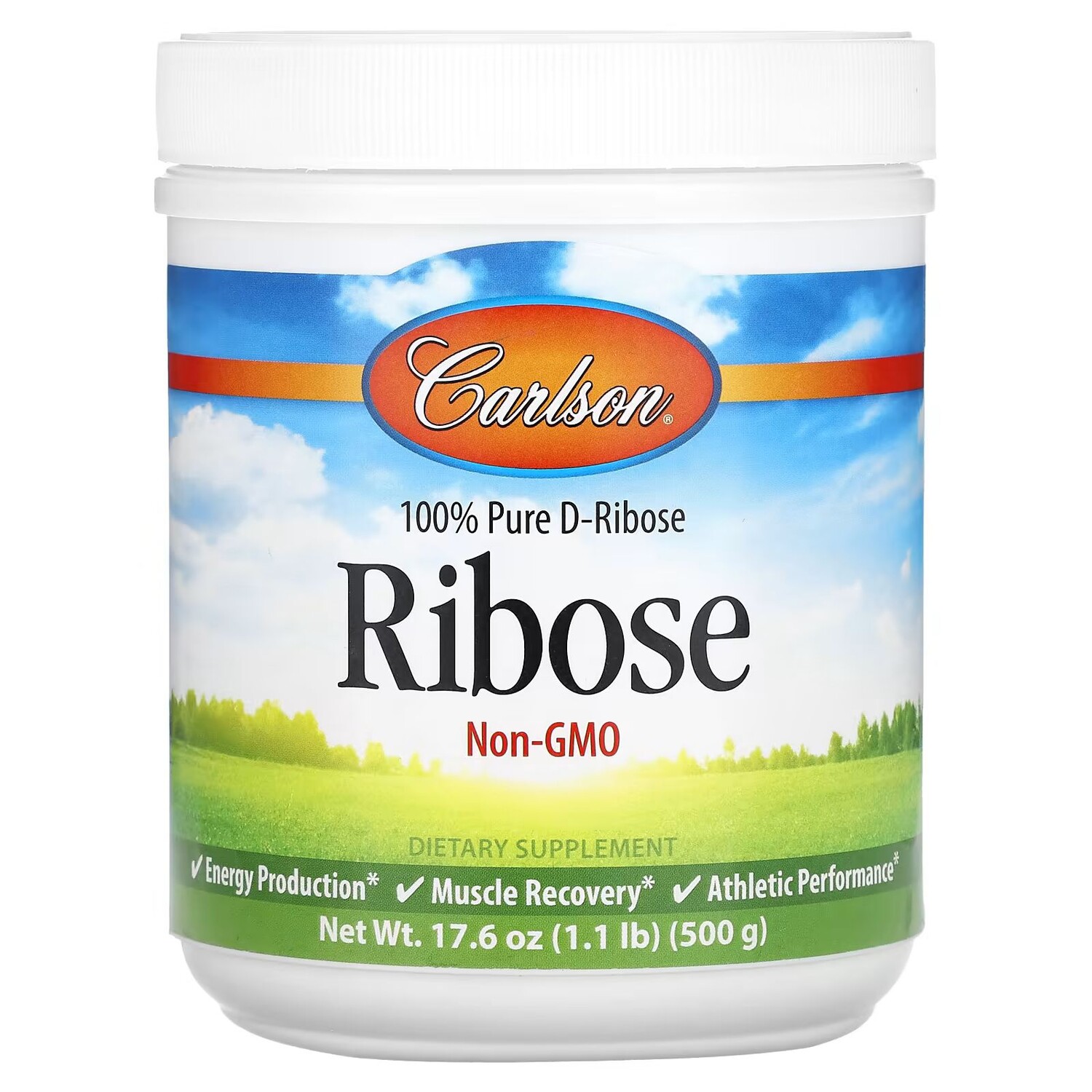 

Рибоза, 17,6 унций (500 г) Carlson