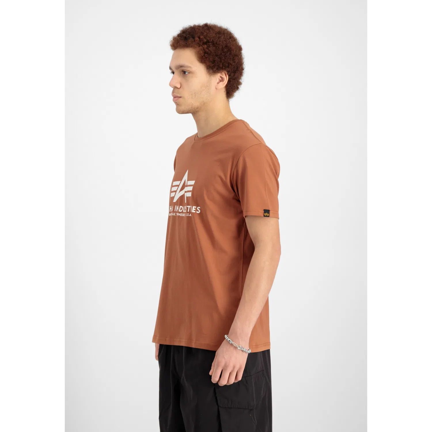Детская футболка Regular Fit Alpha Industries, Hazel Brown