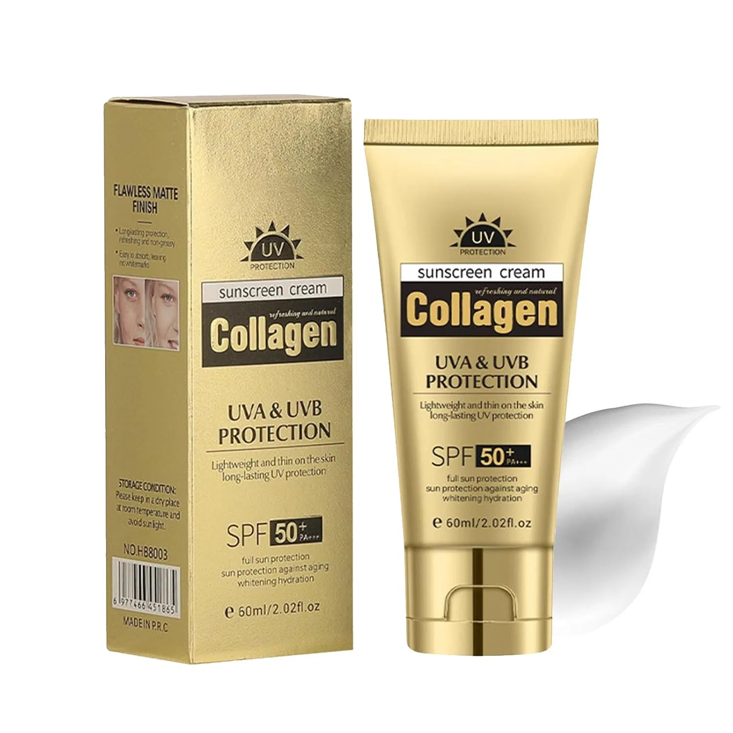 Солнцезащитный крем для лица, SPF 50, Notgurli, 60 мл