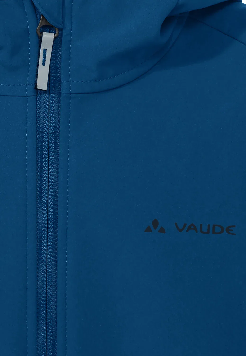 Детская куртка Jacken Caprea Softshell, унисекс - куртка из софтшелла Vaude, Everest Blue — фото 3