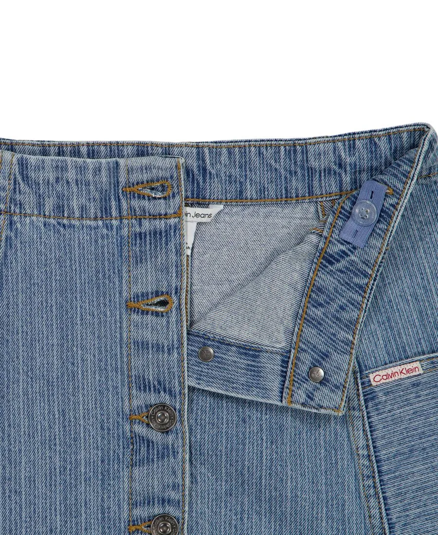 Джинсовая юбка Calvin Klein, Storm Wash — фото 4
