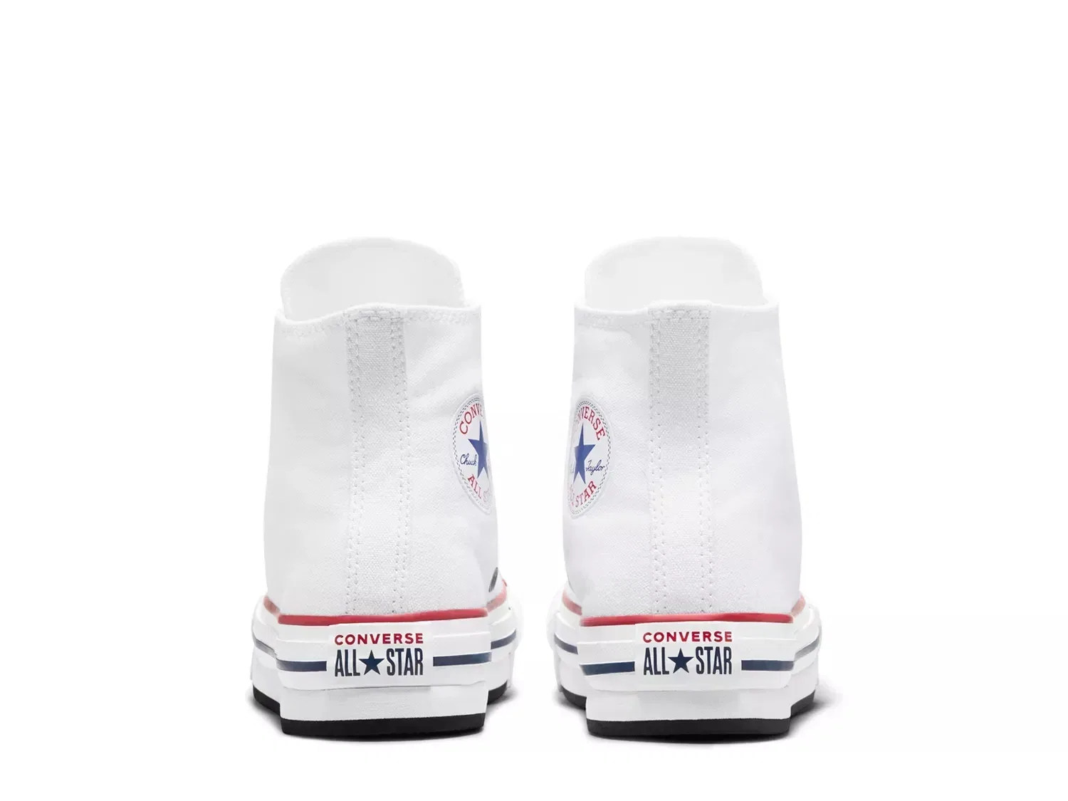 Кеды высокие Chuck Taylor All Star Platform, Converse, белый — фото 2