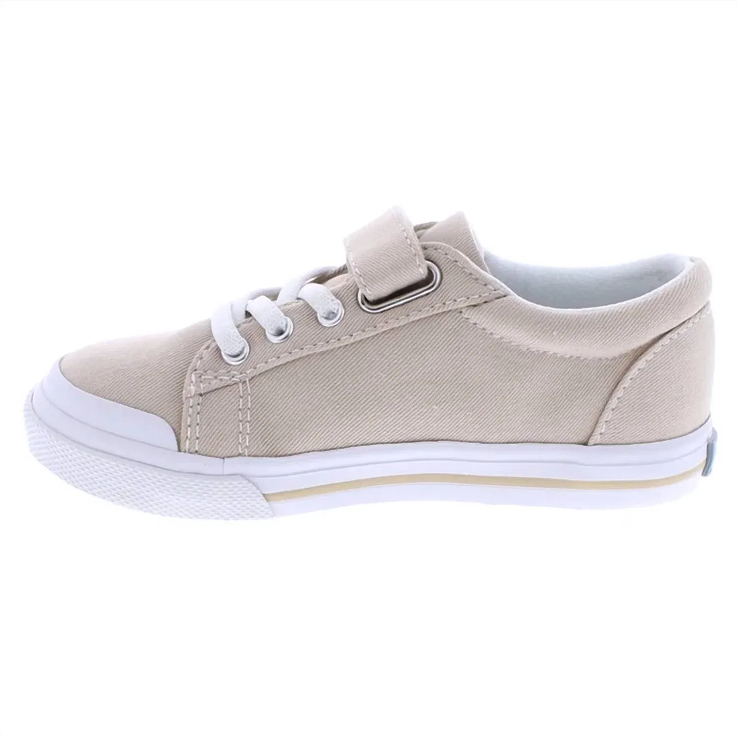 Детские кроссовки для мальчиков на липучке Jordan Sneaker Footmates, Stone — фото 4
