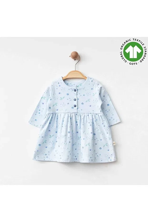 Детское платье для девочек хлопковое Sky Garden The Nest Kids, Blue — фото 2