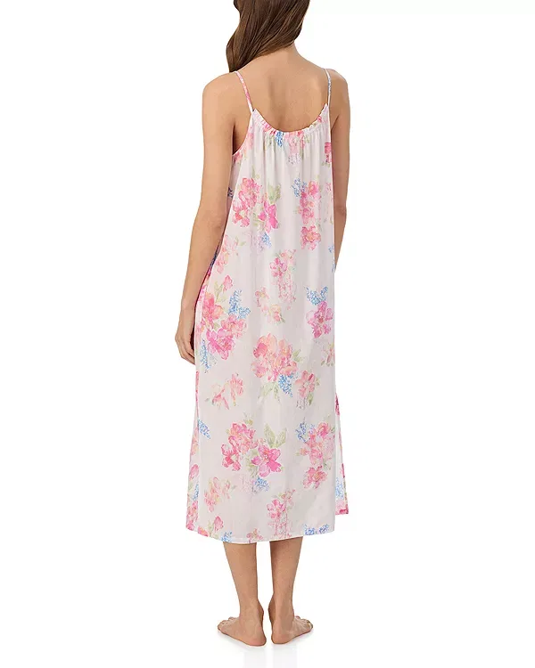 Женская ночная рубашка с цветочным принтом Ralph Lauren, Pink Floral — фото 3