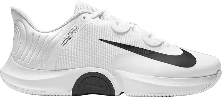 Кроссовки Nike NikeCourt Air Zoom GP Turbo 'White Black', белый — фото 2